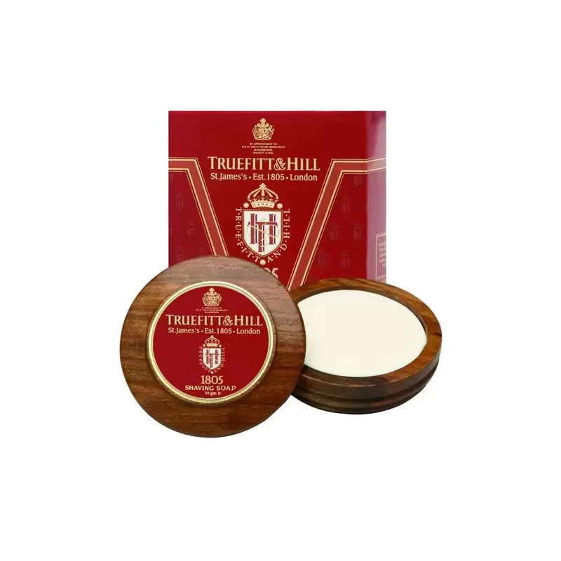 Truefitt & Hill 1805 Shaving Soap & Wooden Bowl 99gr