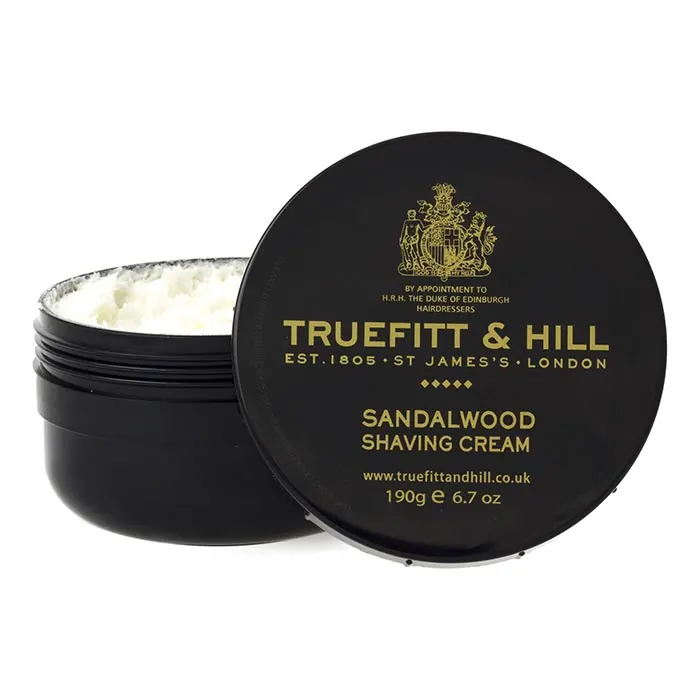 Truefitt & Hill crema da barba Sandalwood 190 g