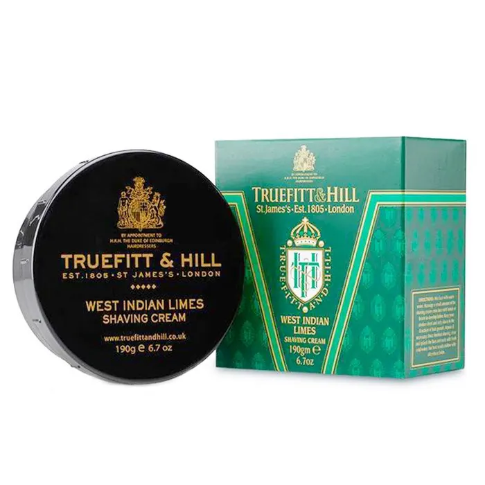 Truefitt & Hill crema da barba West Indian Limes 190 g