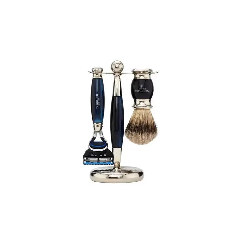 Truefitt & Hill Edwardian Faux Blue Shaving Set