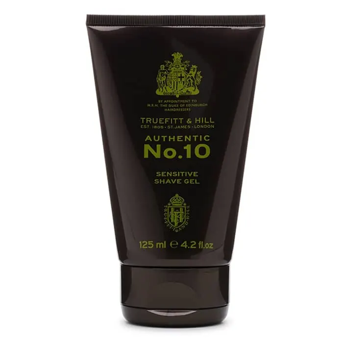 Truefitt & Hill gel da rasatura trasparente authentic no 10 125ml