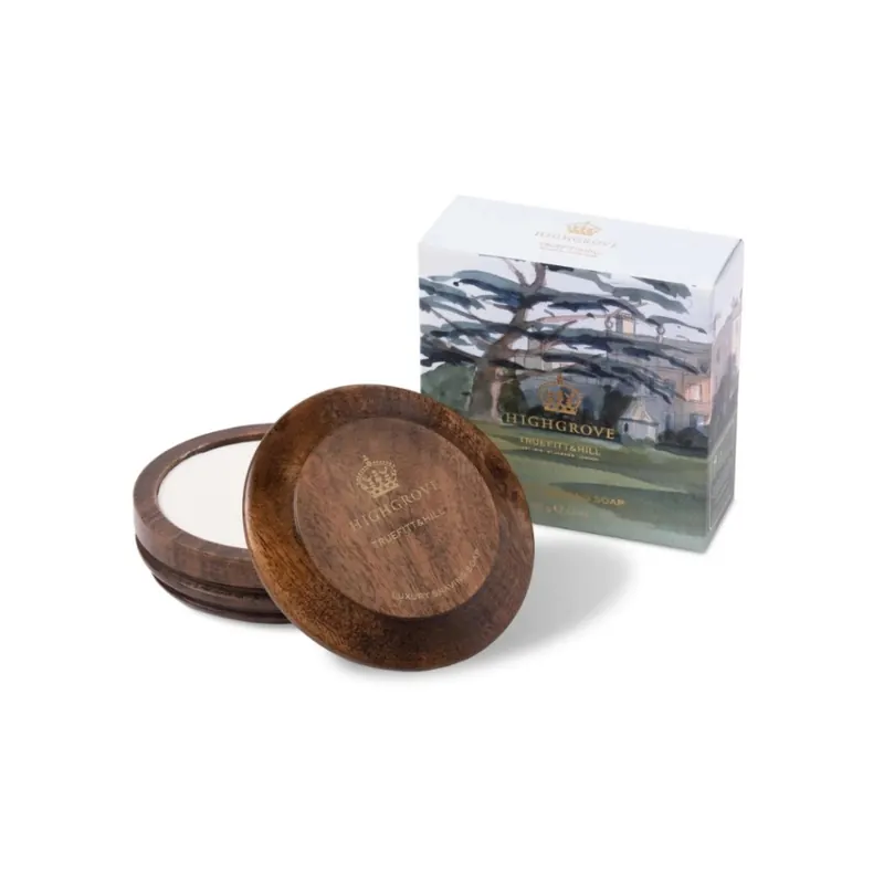 Truefitt & Hill Highgrove Shaving Soap in Wooden Bowl 99gr