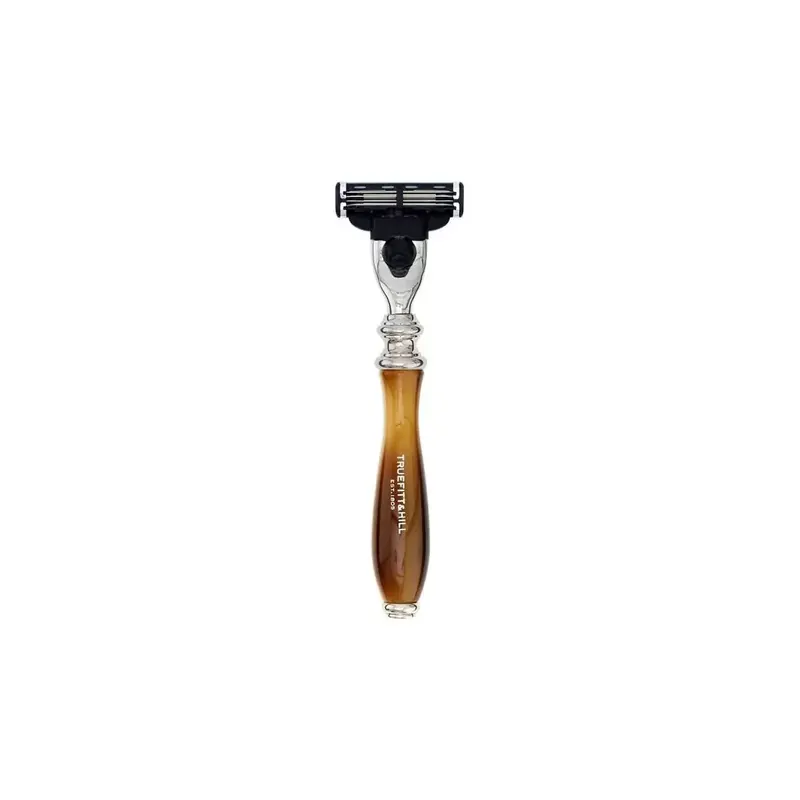 Truefitt & HIll Mach 3 Wellington Faux Horn Safety Razor