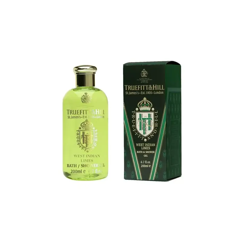 Truefitt & Hill West Indian Limes Bath / Shower Gel 200ml