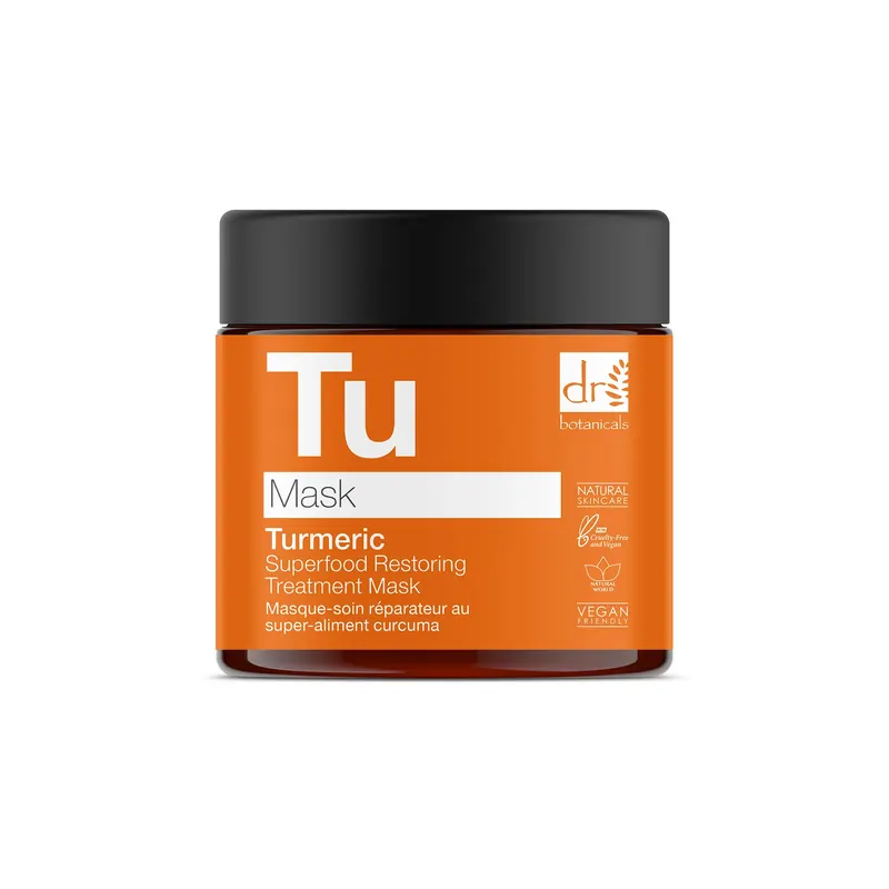 Turmeric Superfood Restoring Treatment Mask DR. BOTANICALS | Pinalli