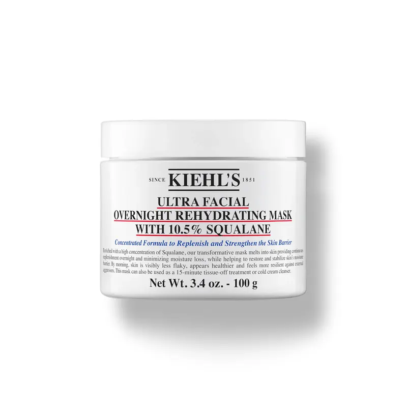 Ultra Facial Overnight Rehydrating Mask With 10.5% Squalane KIEHL'S | Pinalli