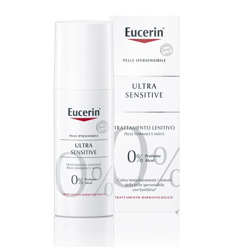 UltraSENSITIVE Trattamento Lenitivo Pelle da normale a mista EUCERIN | Pinalli