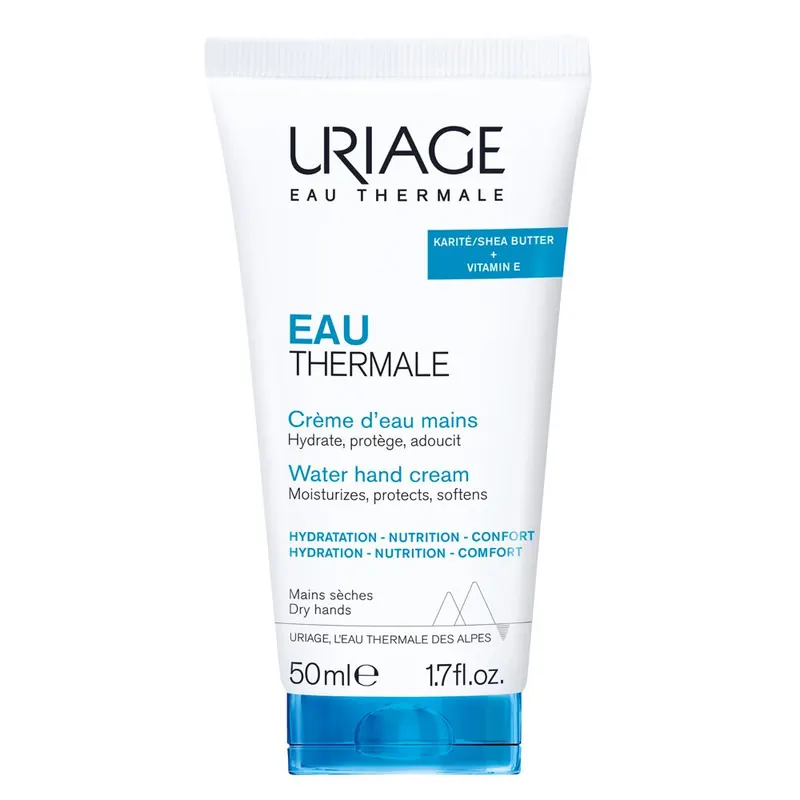URIAGE Eau Thermale Crema mani idratante e protettiva, mani secche e sensibili