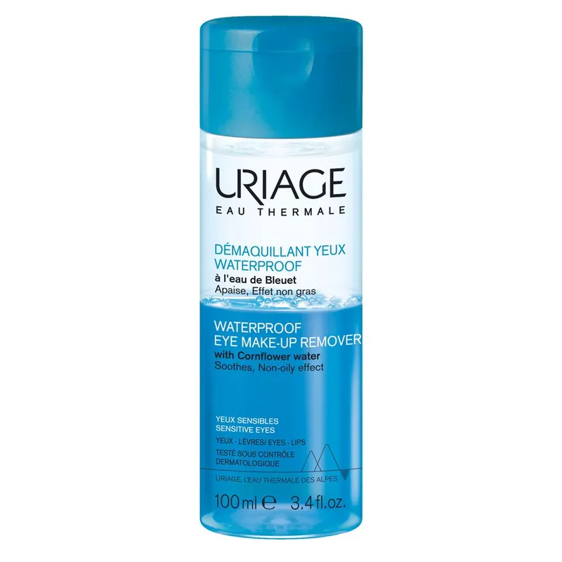 URIAGE Struccante bifasico occhi resistente a make-up waterproof, occhi sensibili e labbra
