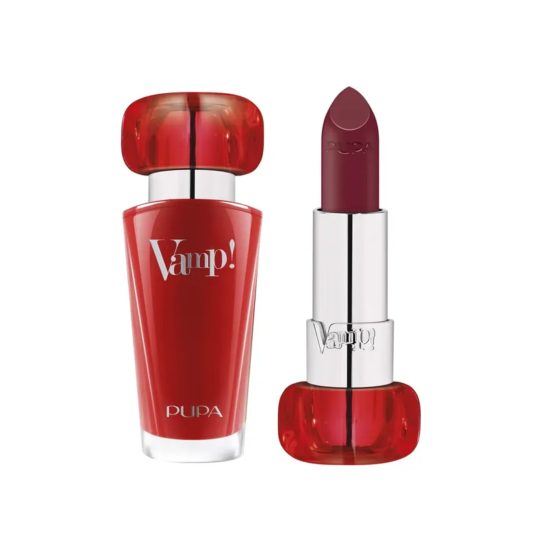 Vamp! Lipstick 300 Scarlet Bordeaux PUPA | Pinalli