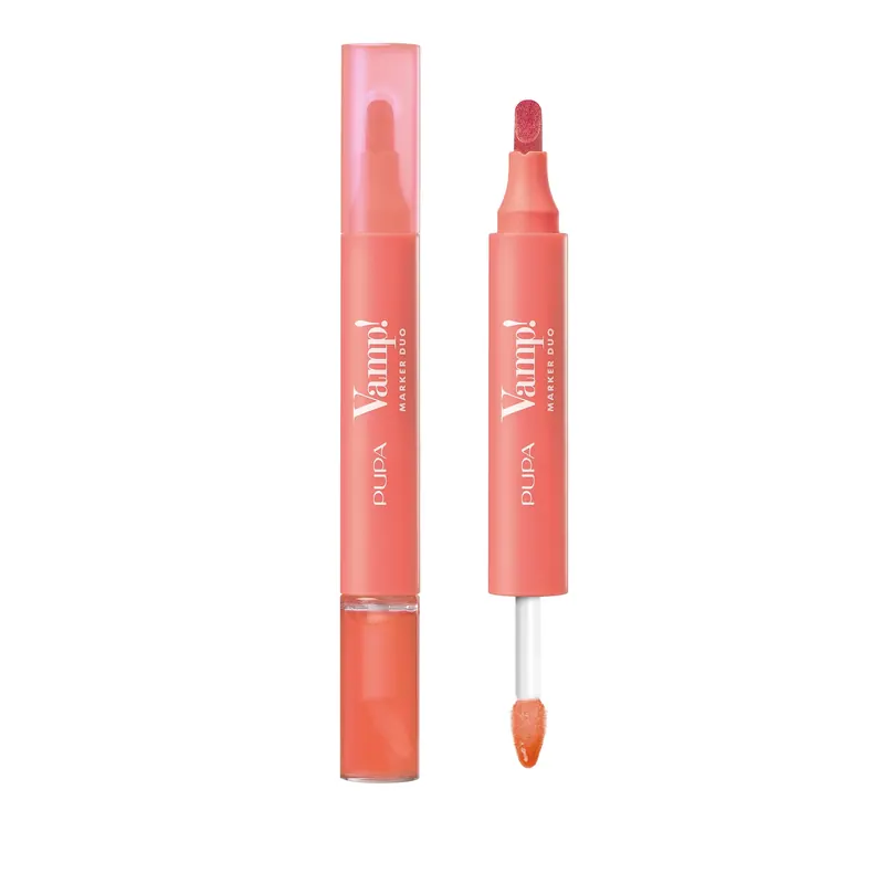 Vamp! Marker Duo ORANGE SORBET PUPA | Pinalli