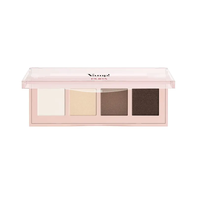 Vamp! Palette 4 Ombretti 001 Natural Matt PUPA | Pinalli
