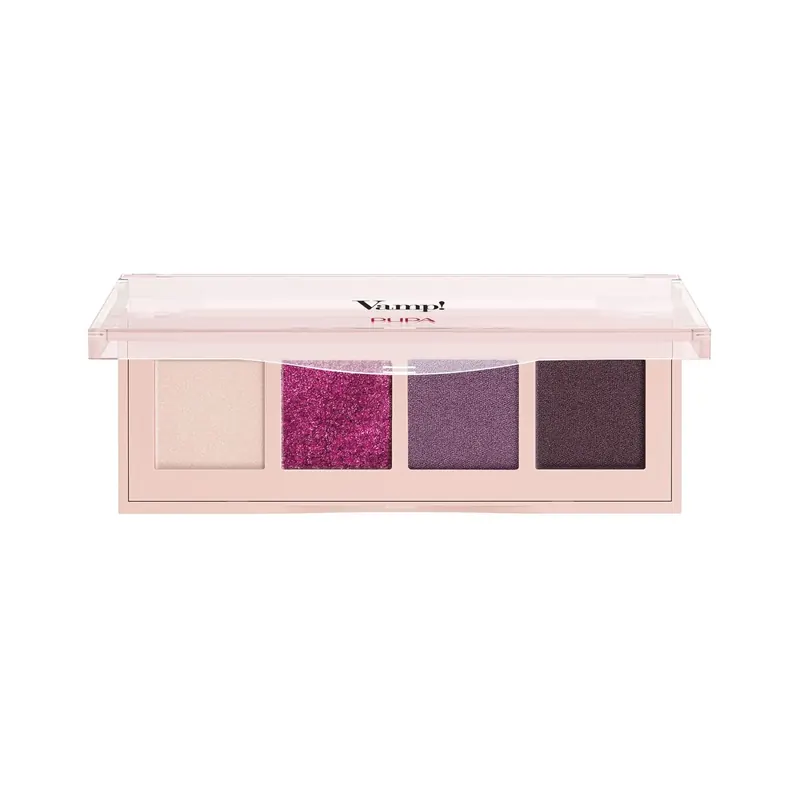 Vamp! Palette 4 Ombretti 004 Vibrant Plum PUPA | Pinalli