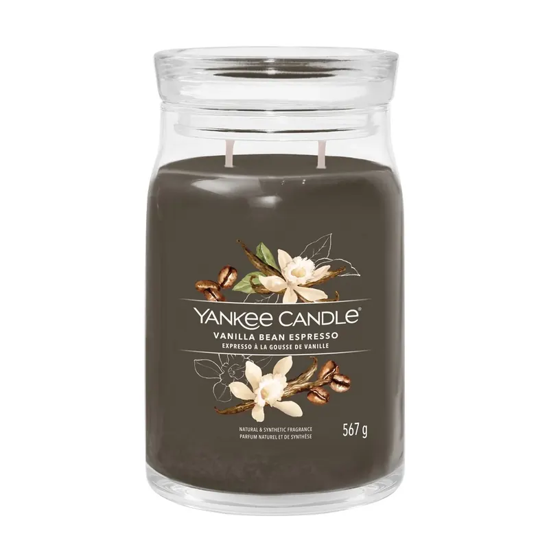 Vanilla Bean Espresso LARGE YANKEE CANDLE | Pinalli