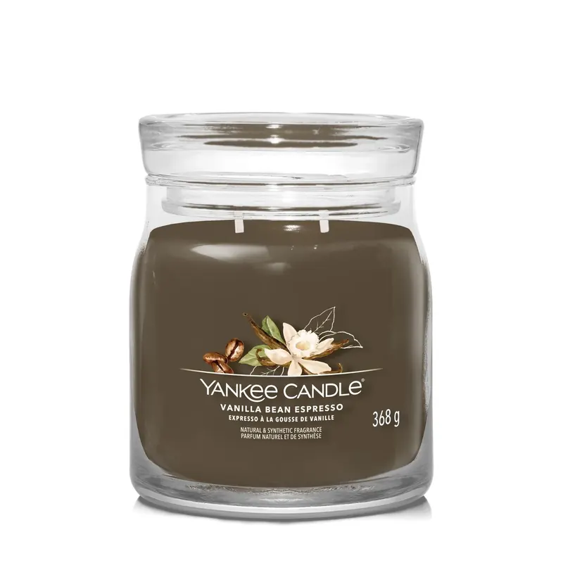 Vanilla Bean Espresso MEDIUM YANKEE CANDLE | Pinalli