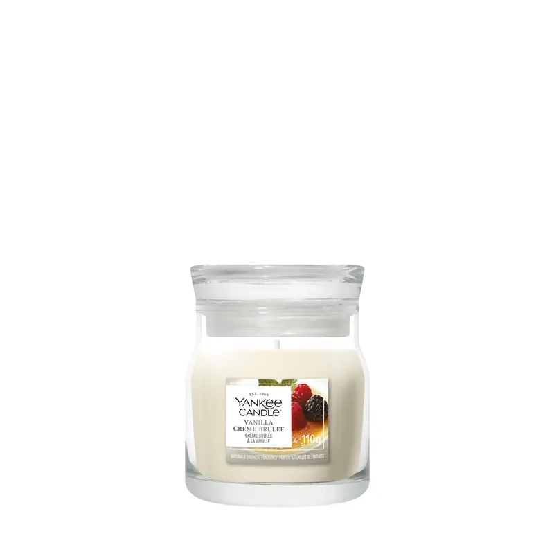 Vanilla Crème Brûlée SMALL YANKEE CANDLE | Pinalli
