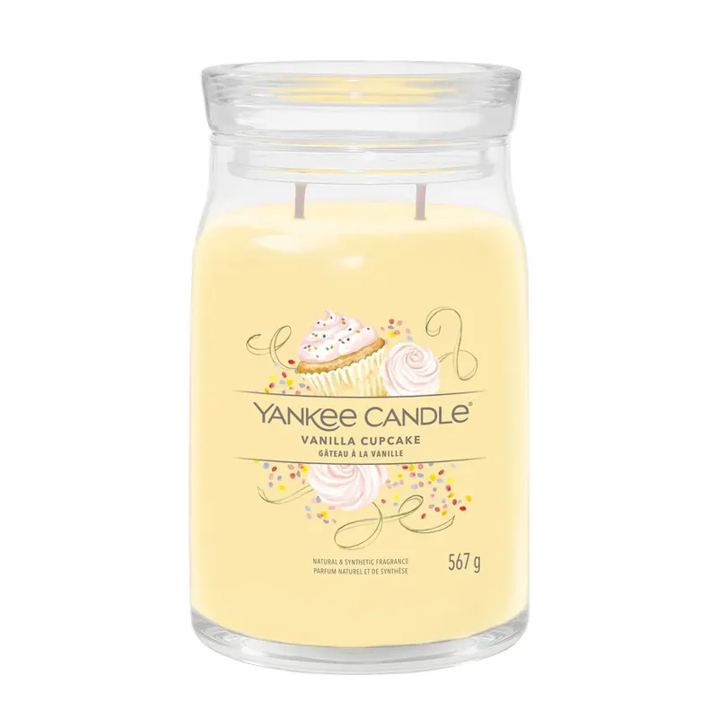 Vanilla Cupcake LARGE YANKEE CANDLE | Pinalli