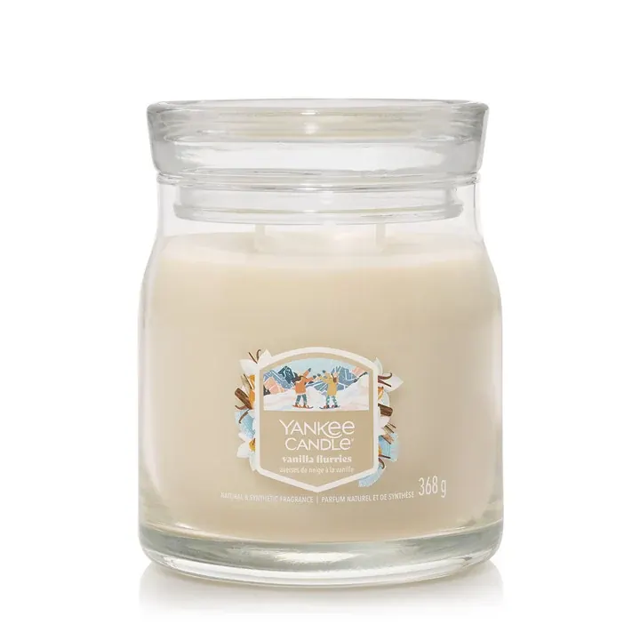 Vanilla Flurries MEDIUM YANKEE CANDLE | Pinalli