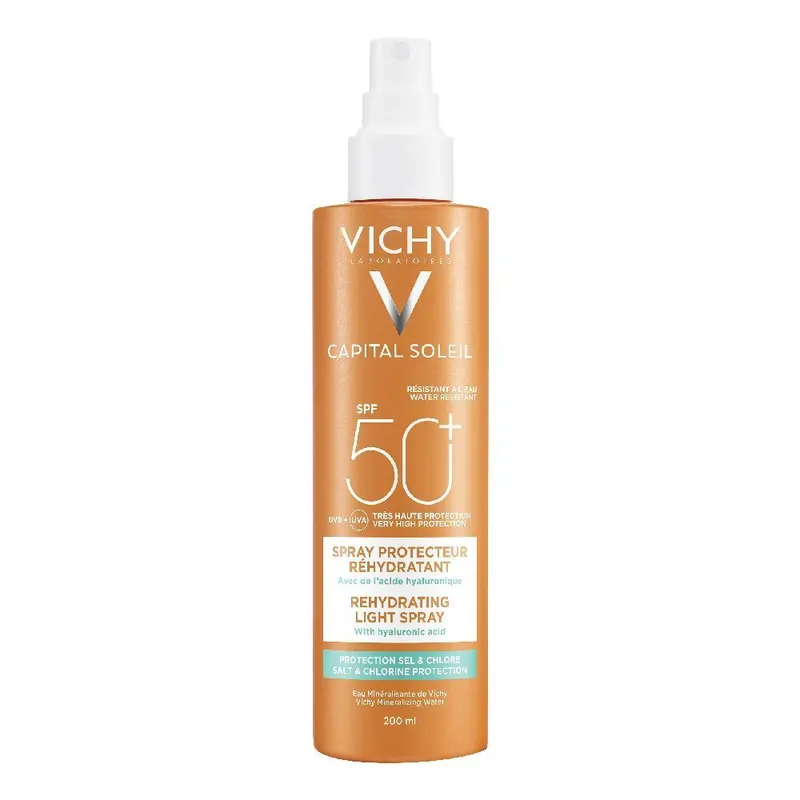 Vichy Capital Soleil Solare Spray Anti-Disidratazione 50+SPF