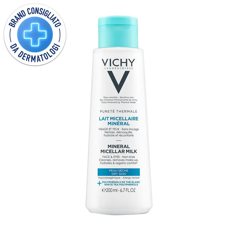 Vichy Latte detergente micellare Minérale 200 m