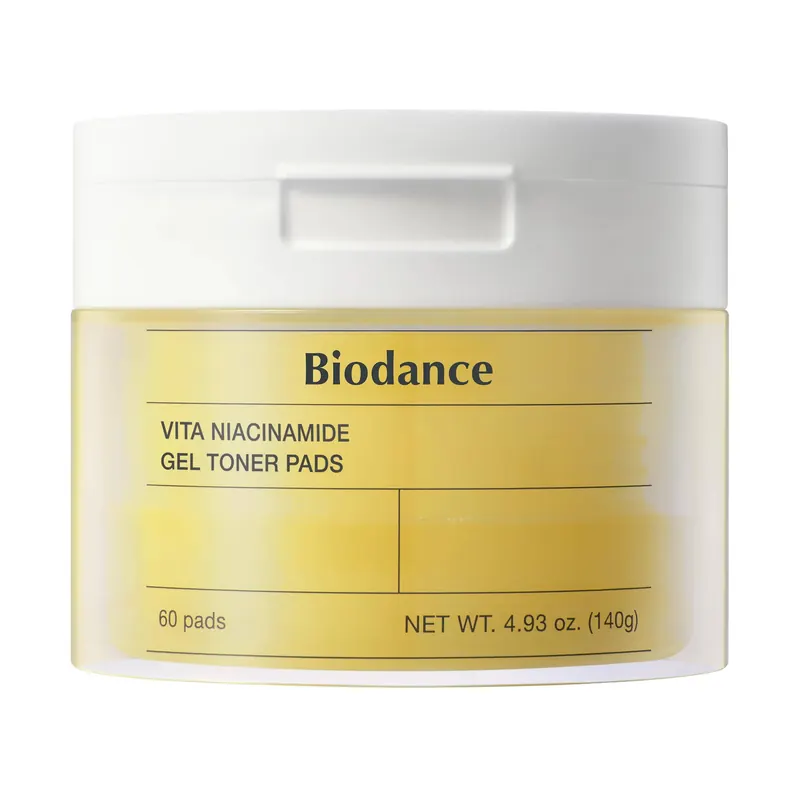 Vita Niacinamide Gel Toner Pads 60pz BIODANCE | Pinalli