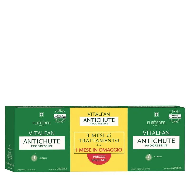 Vitalfan Progressive - Integratore alimentare per la caduta progressiva dei capelli RENE FURTERER | Pinalli