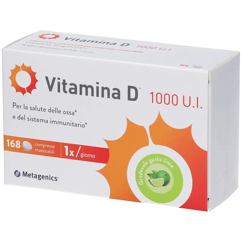 VITAMINA D 1000 UI Compresse Masticabili