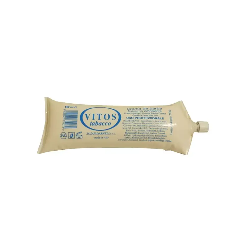 Vitos Shaving Cream Tobacco Tube 500ml