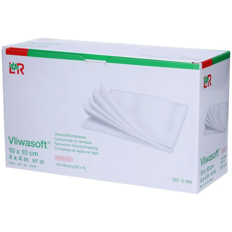 Vliwasoft® Compresse Sterili in TNT 10 cm x 10 cm