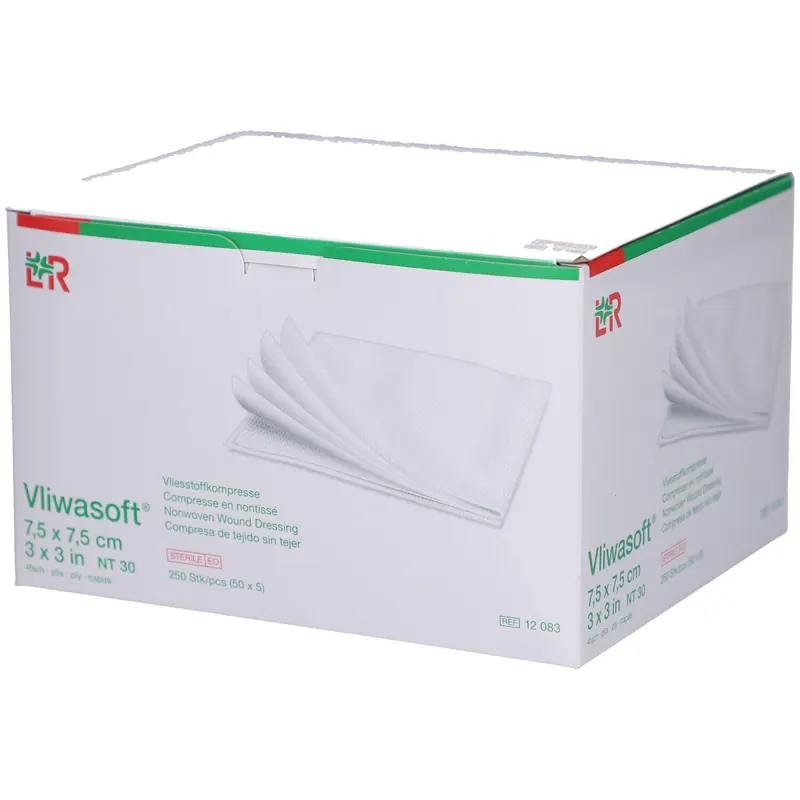 Vliwasoft® Compresse Sterili in TNT 7,5 cm x 7,5 cm