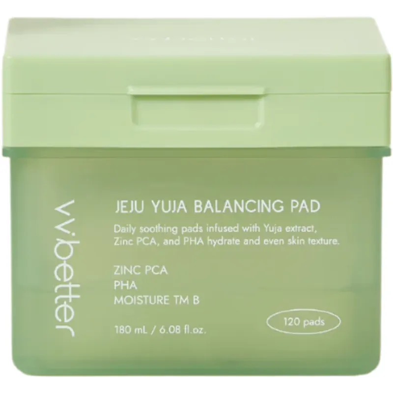 VVBETTER Jeju Yuja Balancing Pad, 120 pezzi