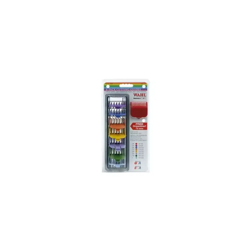 Wahl Color Plastic Combs Pack
