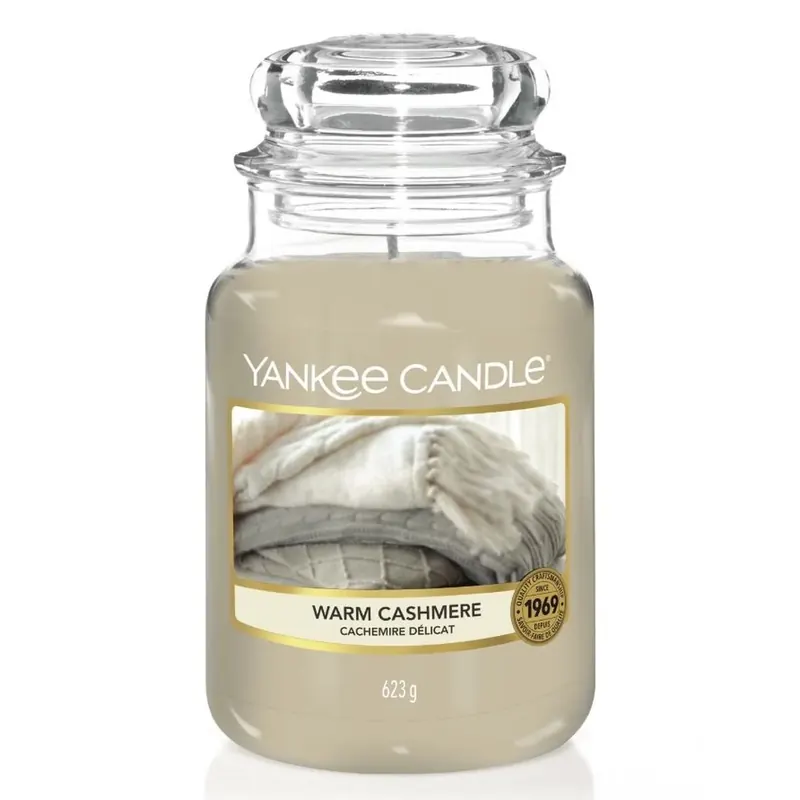 Warm Cashmere LARGE YANKEE CANDLE | Pinalli