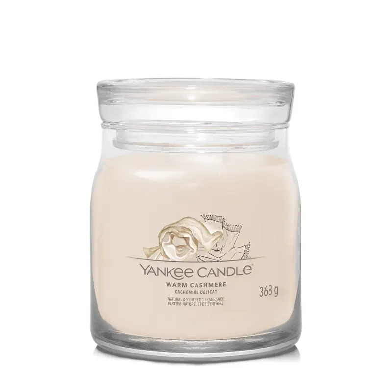 Warm Cashmere MEDIUM YANKEE CANDLE | Pinalli