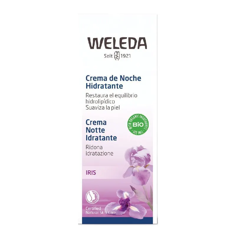 WELEDA Crema Notte Idratante Iris