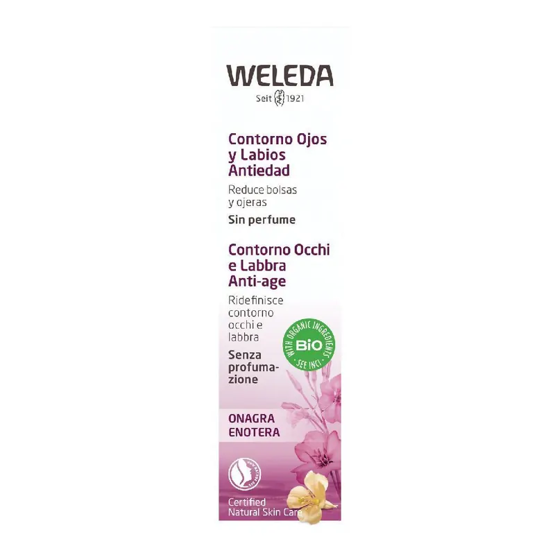 WELEDA Enotera Contorno Occhi e Labbra Antiage
