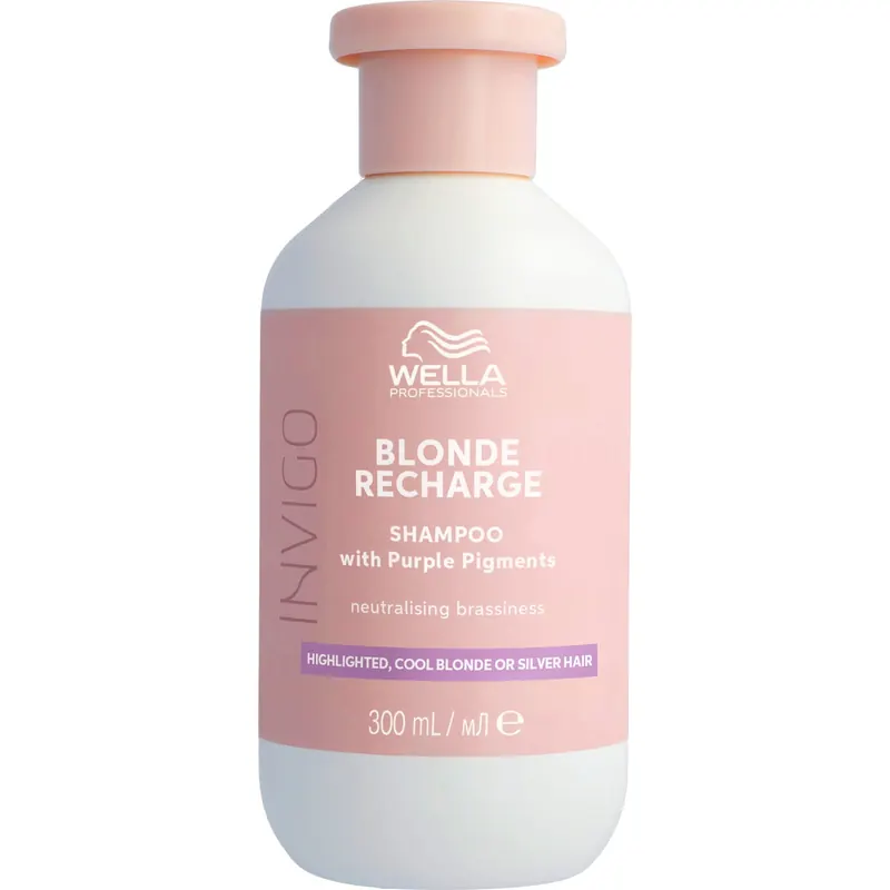 Wella Professionals Invigo - Blonde Recharge, Shampoo, 300 ml