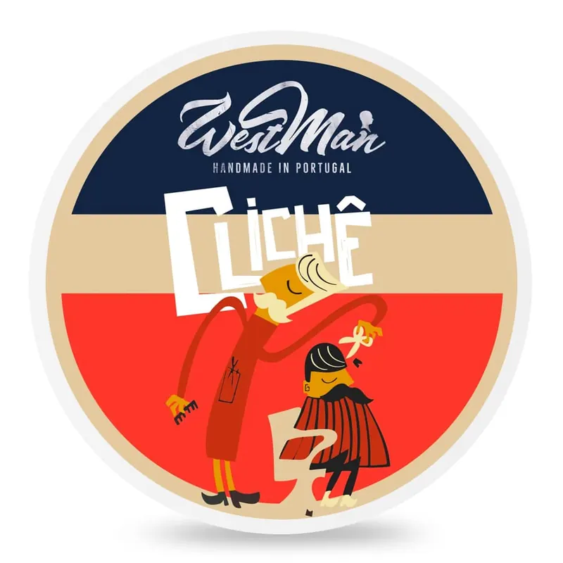 Westman Shaving sapone da barba Cliché 120g