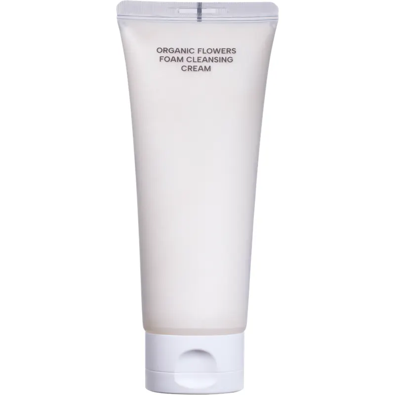 WHAMISA Organic Flowers Foam Cleansing Cream, 150 ml