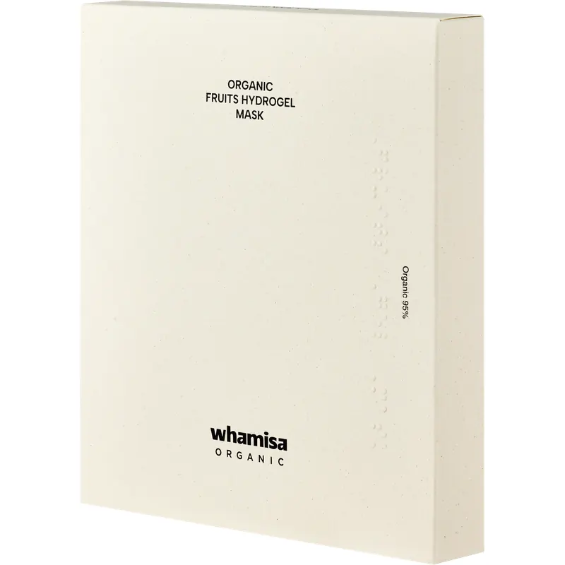 WHAMISA Organic Fruits Hydrogel Mask Yuja, 5 pezzi