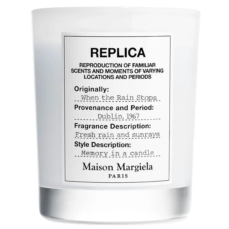 When The Rain Stops Candle 165g MAISON MARGIELA | Pinalli