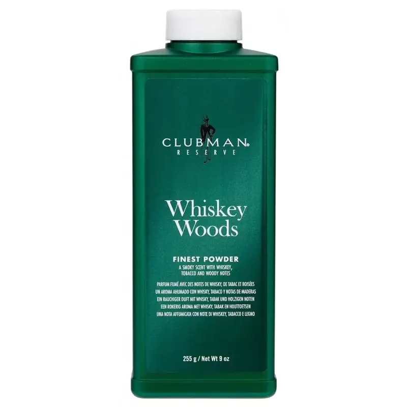 Whiskey Woods Powder Clubman Pinaud 255gr