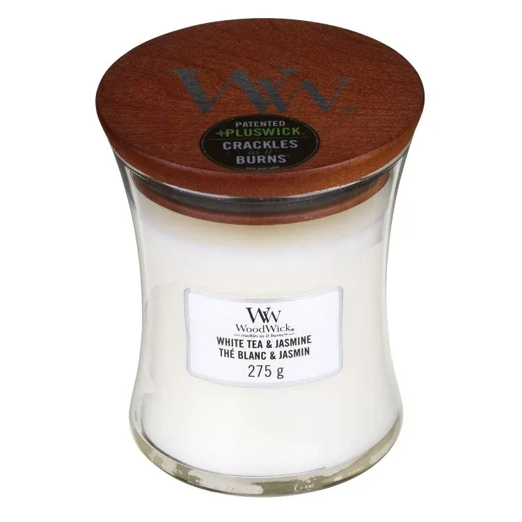 White Tea & Jasmine MEDIUM WOODWICK | Pinalli