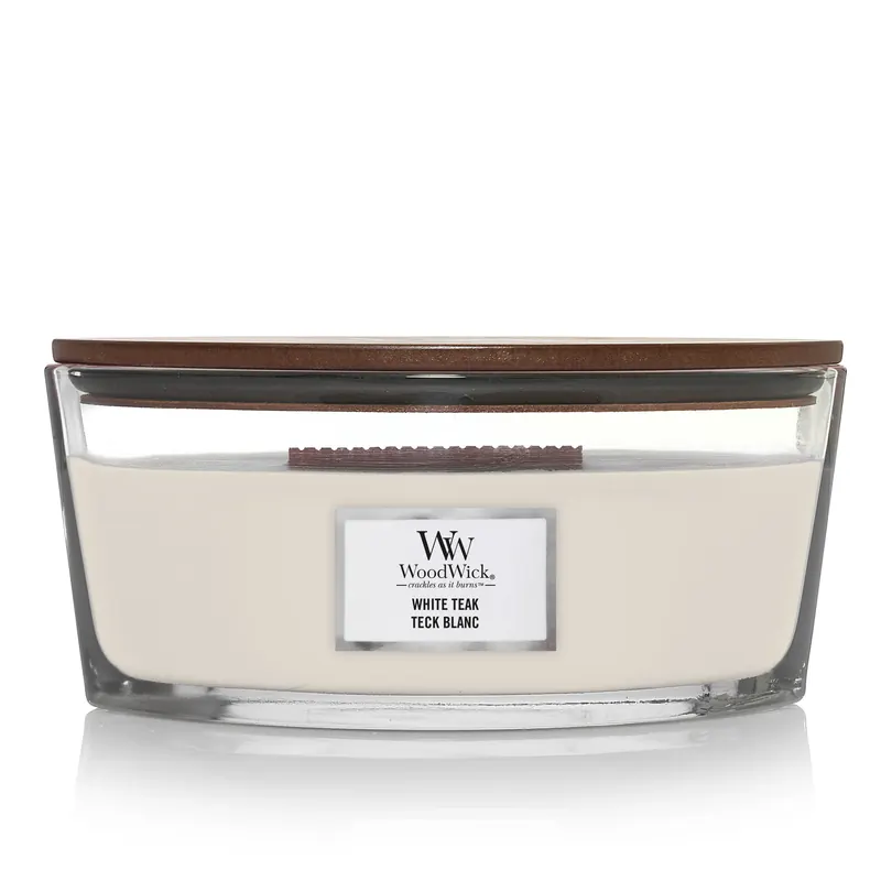 White Teak 453g WOODWICK | Pinalli