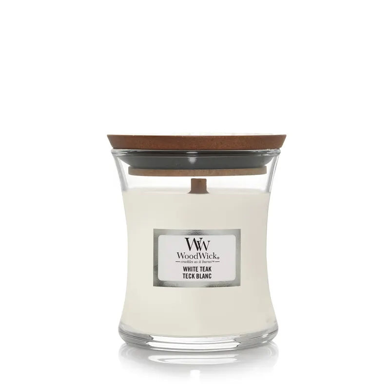 White Teak SMALL WOODWICK | Pinalli