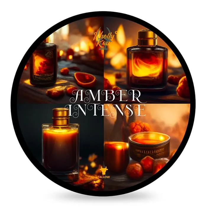 Wholly Kaw sapone da barba Amber Intense 114gr