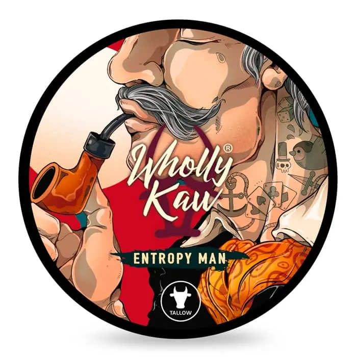 Wholly Kaw sapone da barba Entropy Man 114gr