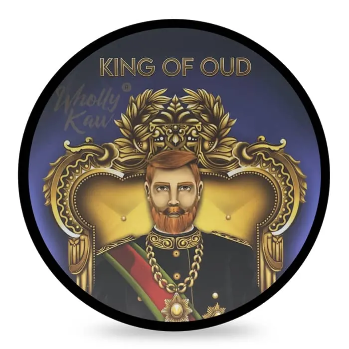 Wholly Kaw sapone da barba King of Oud 114gr