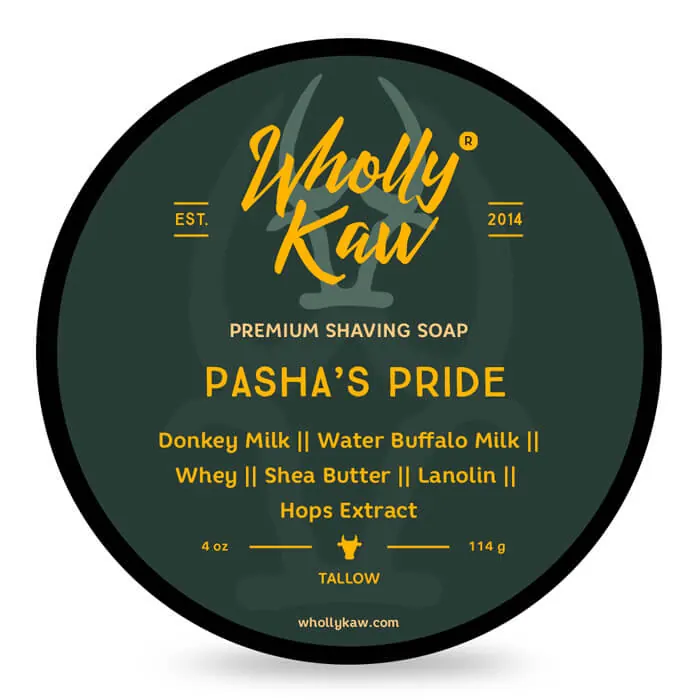 Wholly Kaw sapone da barba Pasha’s Pride 114gr