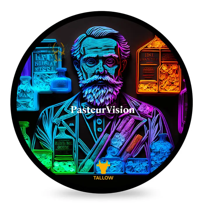 Wholly Kaw sapone da barba Pasteur Vision 114gr